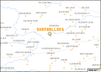map of Shanballard