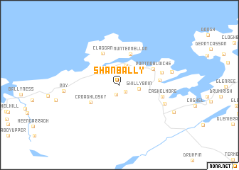 map of Shanbally