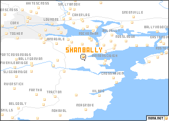 map of Shanbally