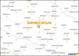 map of Shanbeichenjia