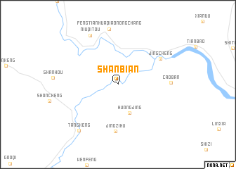 map of Shanbian