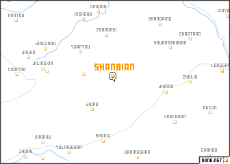 map of Shanbian