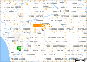 map of Shan-chiao-li