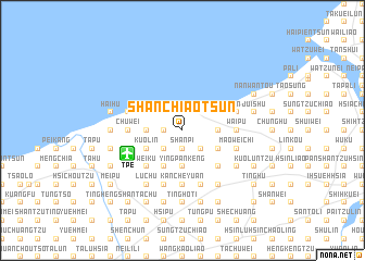 map of Shan-chiao-ts\