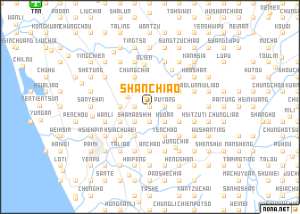 map of Shan-chiao