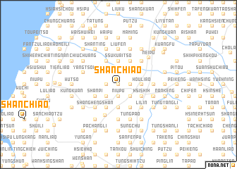 map of Shan-chiao