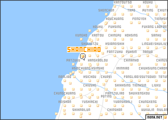 map of Shan-chiao