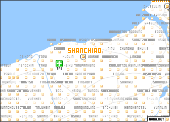 map of Shan-chiao