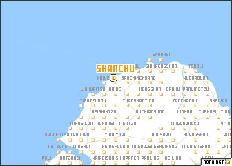 map of Shan-chu