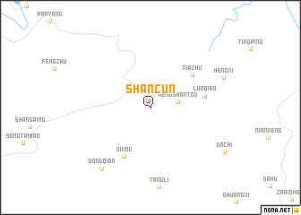 map of Shancun