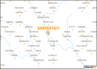 map of Shandatgyi