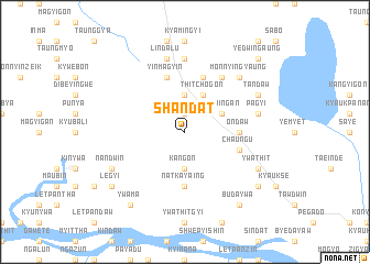 map of Shandat