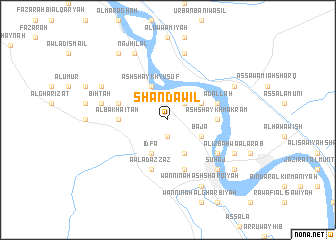 map of Shandawīl