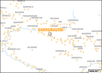 map of Shanda Wunai