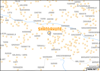 map of Shanda Wune