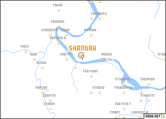 map of Shandaw