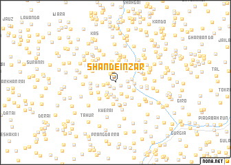 map of Shande Inzar