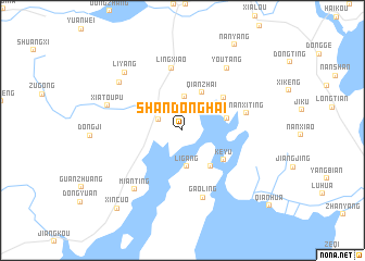 map of Shandonghai