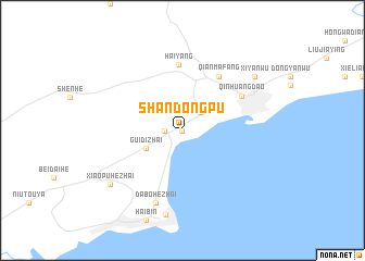 map of Shandongpu