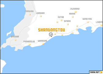 map of Shandongtou