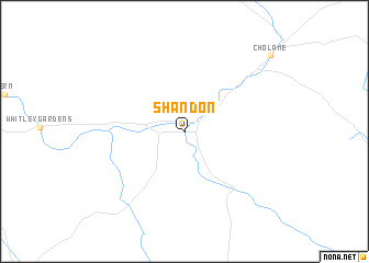 map of Shandon