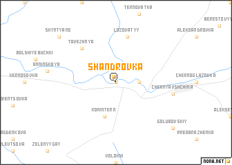 map of Shandrovka