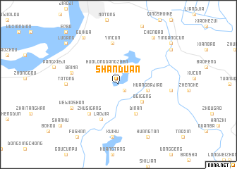 map of Shanduan