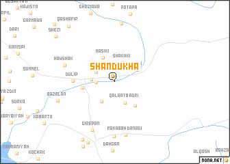 map of Shandūkha