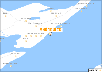 map of Shandwick