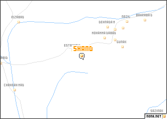 map of Shand