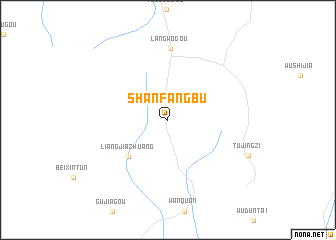 map of Shanfangbu