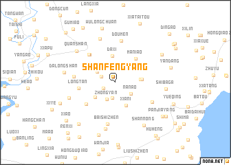 map of Shanfengyang