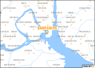 map of Shangaing