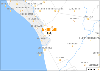 map of Shangai