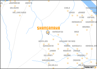 map of Shanganawa