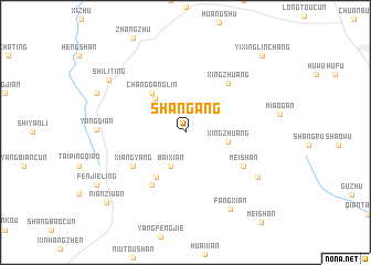 map of Shangang