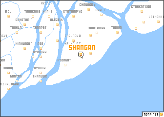 map of Shangan