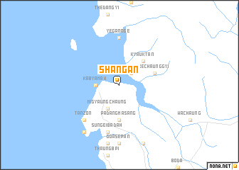 map of Shangan