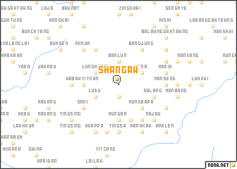 map of Shangaw