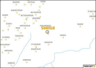 map of Shanga