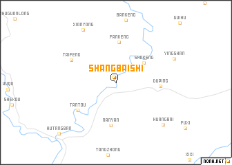 map of Shangbaishi