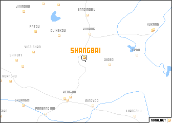 map of Shangbai