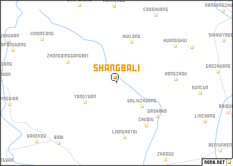 map of Shangbali