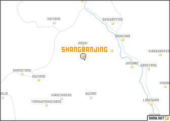 map of Shangbanjing