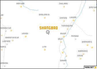 map of Shangbao