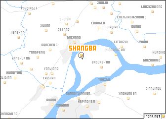 map of Shangba