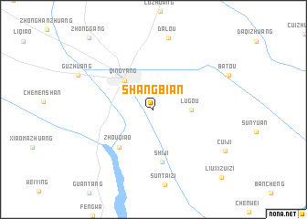 map of Shangbian