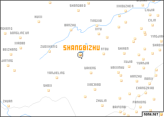 map of Shangbizhu