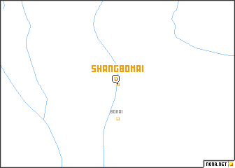 map of Shang Bomai