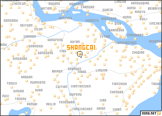 map of Shangcai